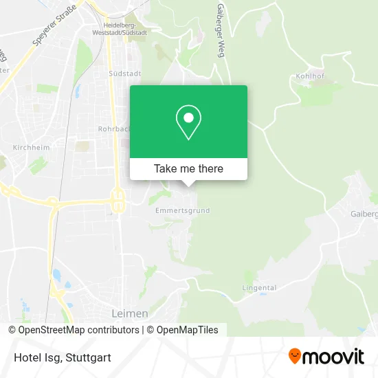 Hotel Isg map