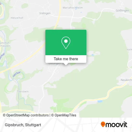 Gipsbruch map