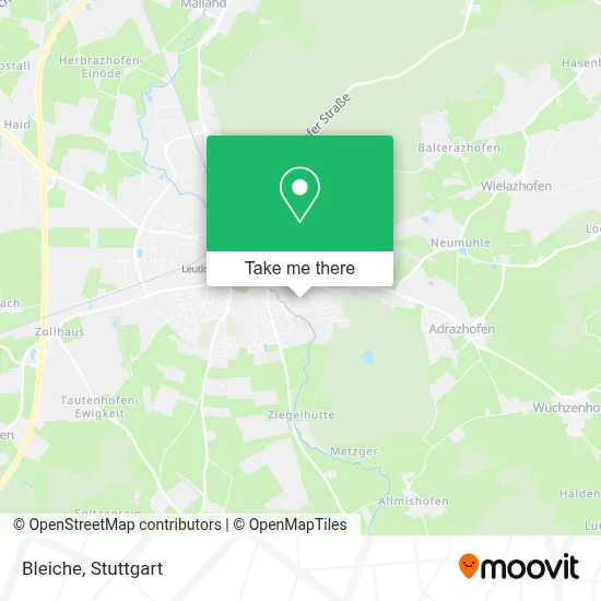 Bleiche map
