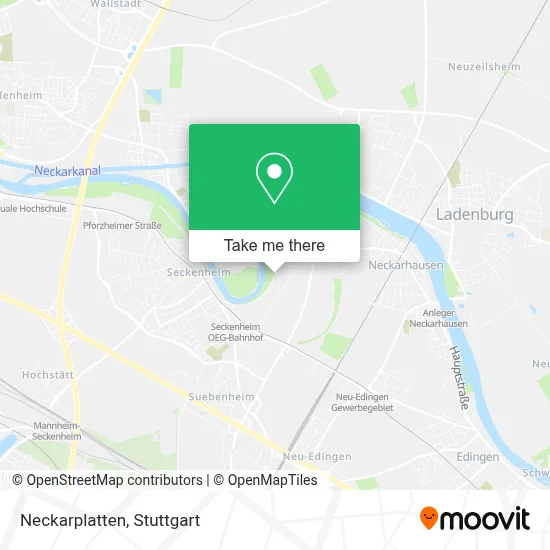 Neckarplatten map