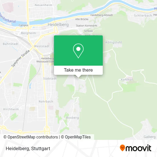 Heidelberg map
