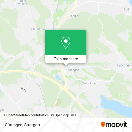 Güttingen map
