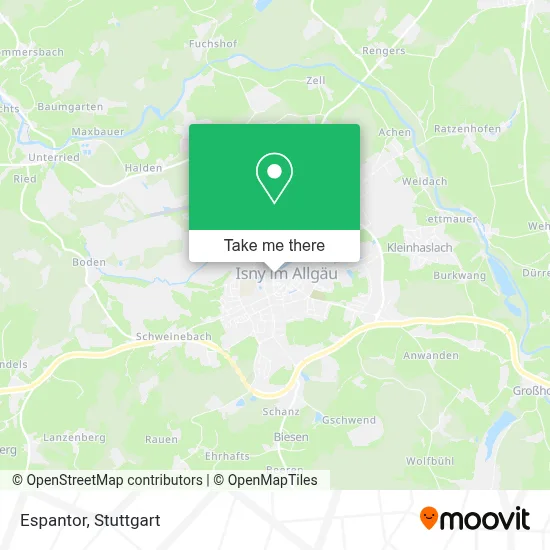 Espantor map