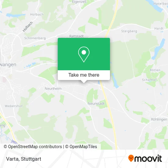 Varta map