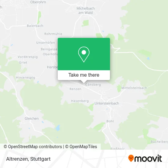 Altrenzen map