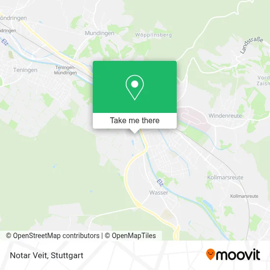 Notar Veit map