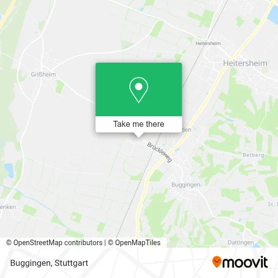 Buggingen map