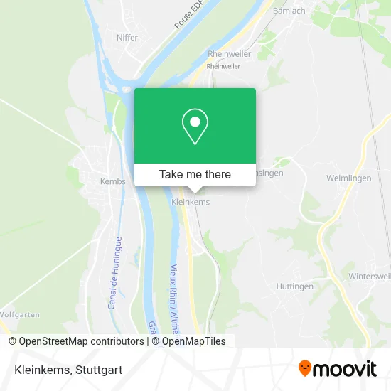 Kleinkems map