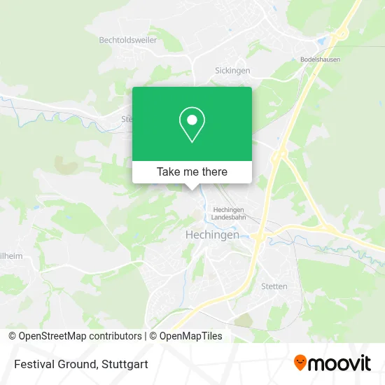 Festplatz map