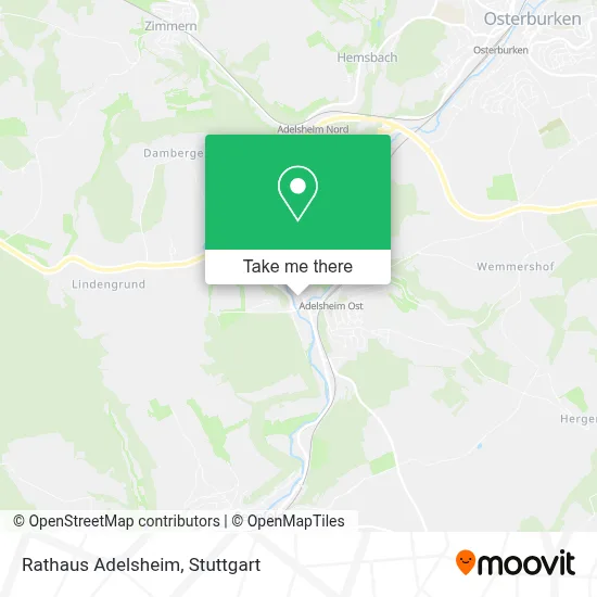 Rathaus Adelsheim map
