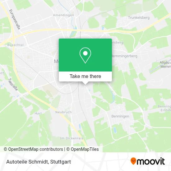 Autoteile Schmidt map