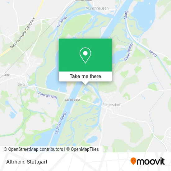 Altrhein map