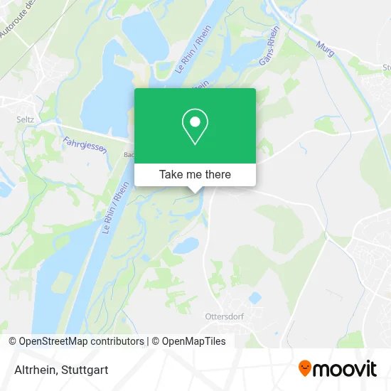 Altrhein map