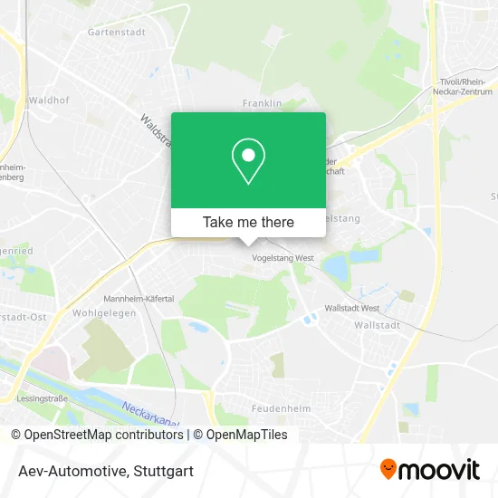 Aev-Automotive map