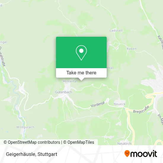 Geigerhäusle map