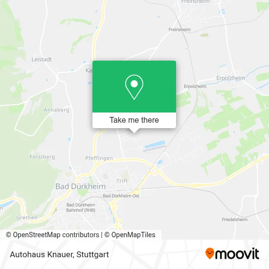 Autohaus Knauer map