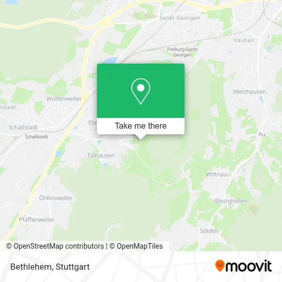 Bethlehem map