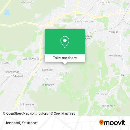 Jennetal map