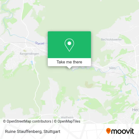 Ruine Stauffenberg map