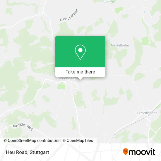 Heuweg map