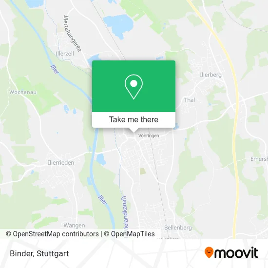 Binder map