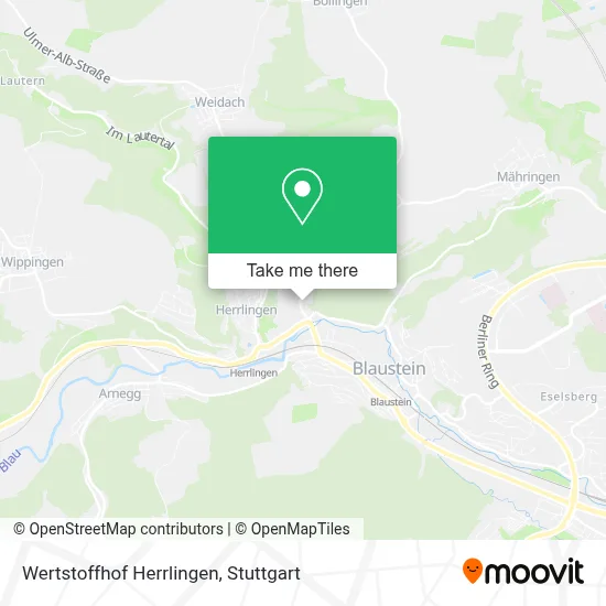 Wertstoffhof Herrlingen map
