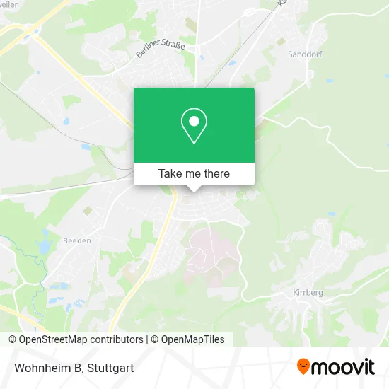 Wohnheim B map