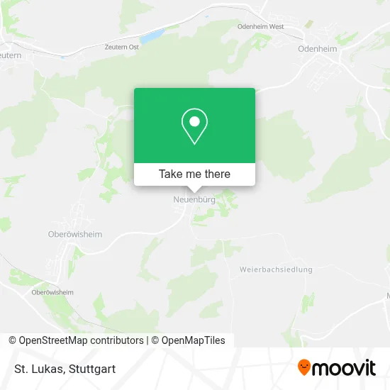 St. Lukas map