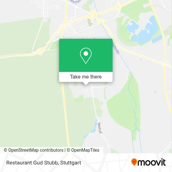 Restaurant Gud Stubb map