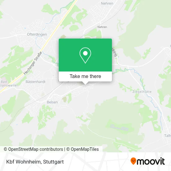 Kbf Wohnheim map