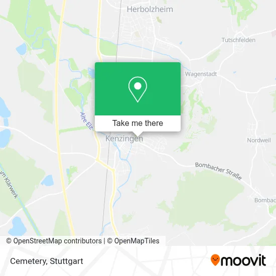 Friedhof map