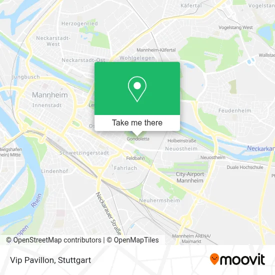 Vip Pavillon map