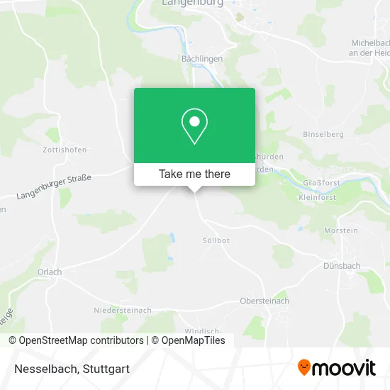 Nesselbach map