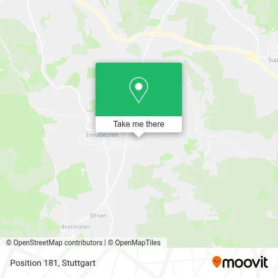 Position 181 map