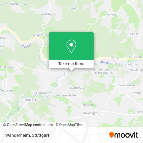 Wanderheim map