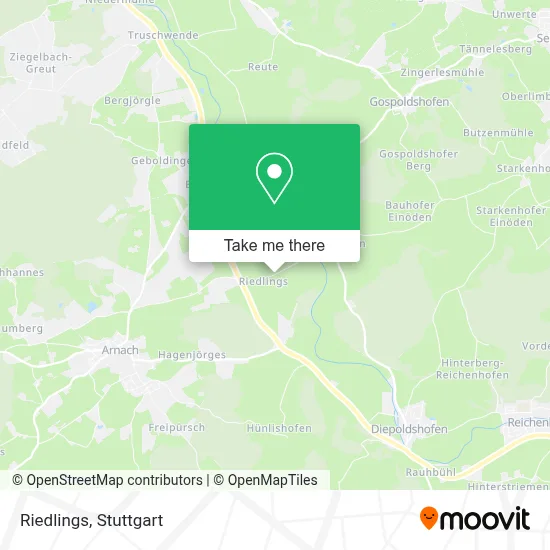 Riedlings map