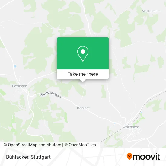 Bühlacker map