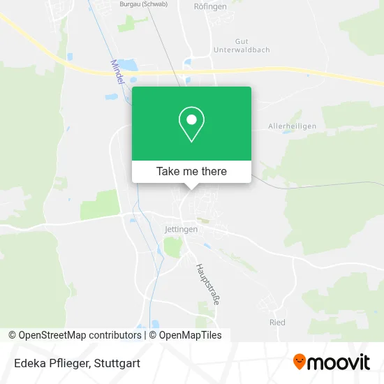 Edeka Pflieger map