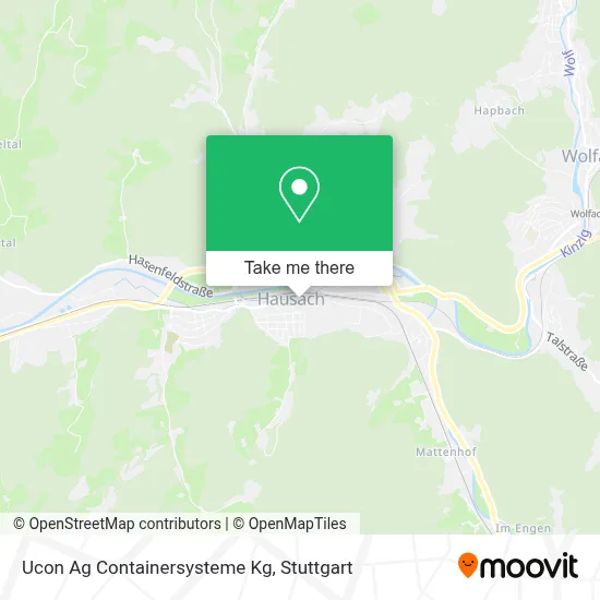 Ucon Ag Containersysteme Kg map