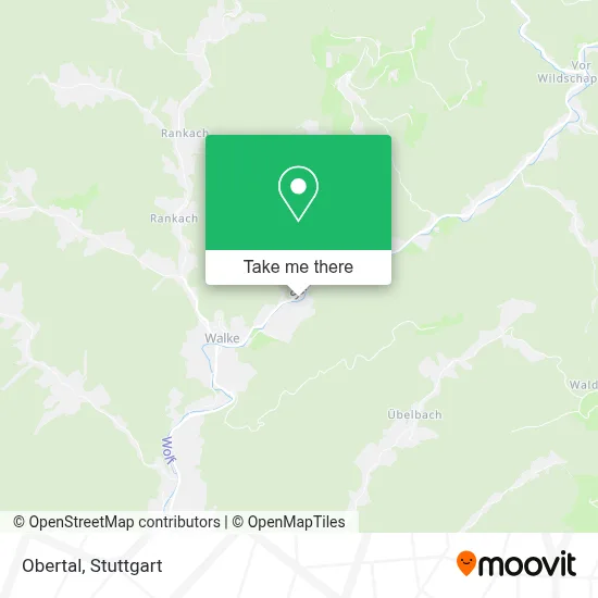 Obertal map