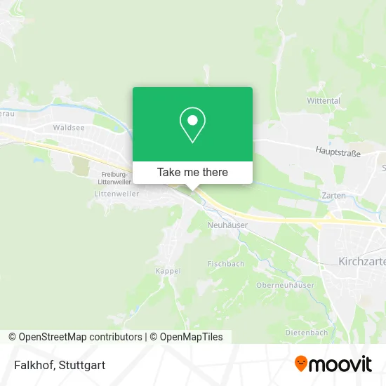 Falkhof map