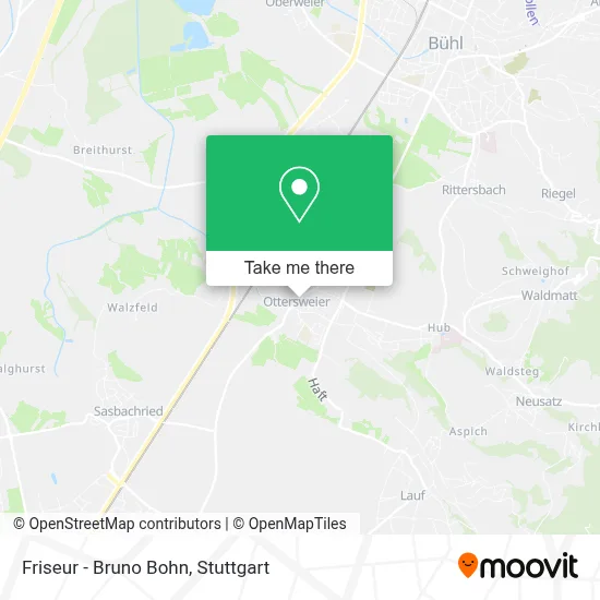 Friseur - Bruno Bohn map