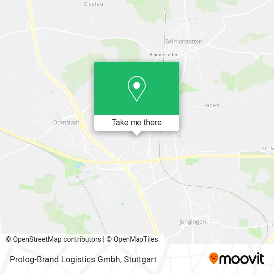 Prolog-Brand Logistics Gmbh map