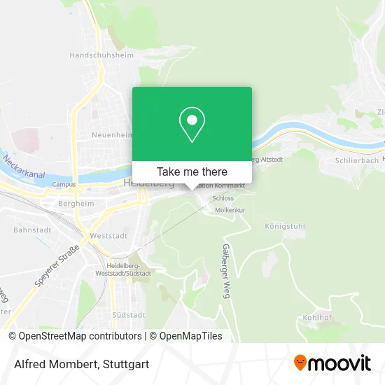 Alfred Mombert map