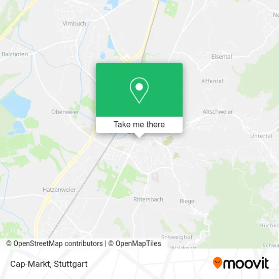 Cap-Markt map