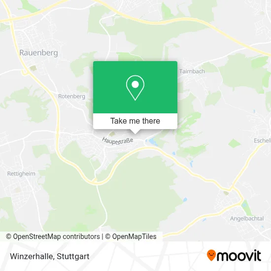 Winzerhalle map