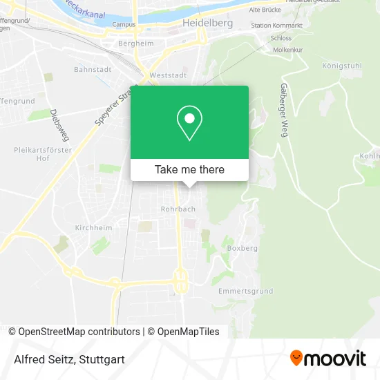 Alfred Seitz map