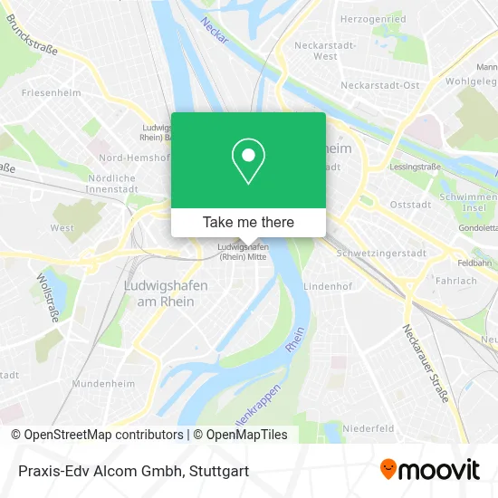 Praxis-Edv Alcom Gmbh map