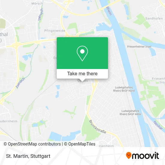 St. Martin map