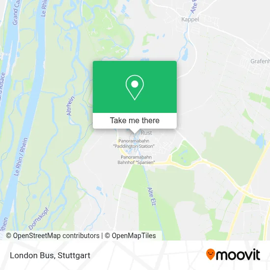 London Bus map
